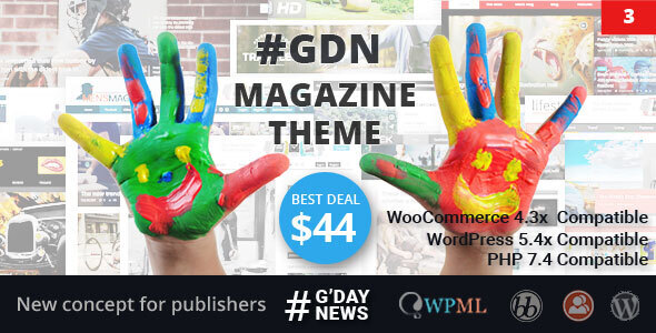 GDN Magazine Theme