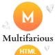 Multifarious - Multipurpose Business HTML Template - ThemeForest Item for Sale