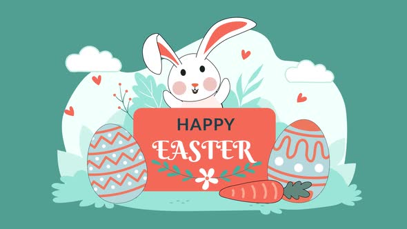 Easter Character Animation Scene 01