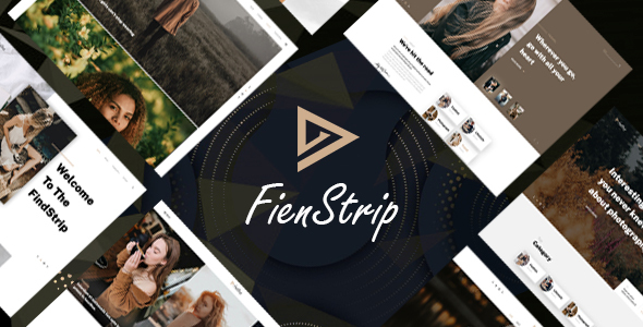 Fienstrip – Multipurpose Blog PSD Template