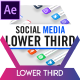 3D Social Media Lower Thirds - VideoHive Item for Sale