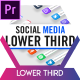 3D Social Media Lower Thirds - VideoHive Item for Sale