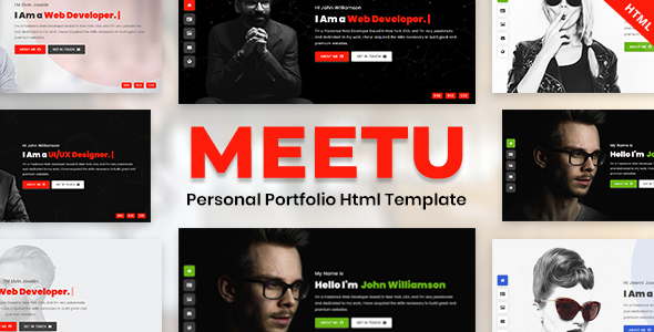 Meetu - Portfolio Html Template