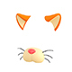 Cat Face - 3DOcean Item for Sale