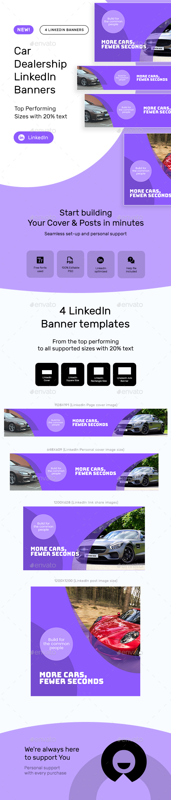 Linkedin Banner Graphics Designs Templates From Graphicriver