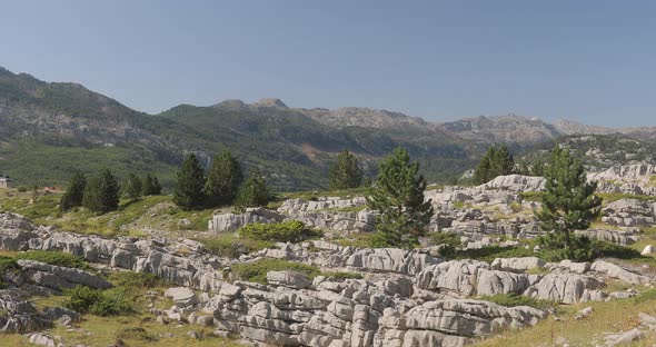 Beautiful Video of Mountains with Rocks Cliffs Trees Landscape Picture