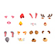 Animal Face Pack - 3DOcean Item for Sale