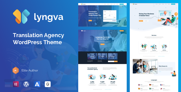 Lyngva - Translation Agency WordPress