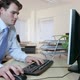 Office worker using computer - VideoHive Item for Sale