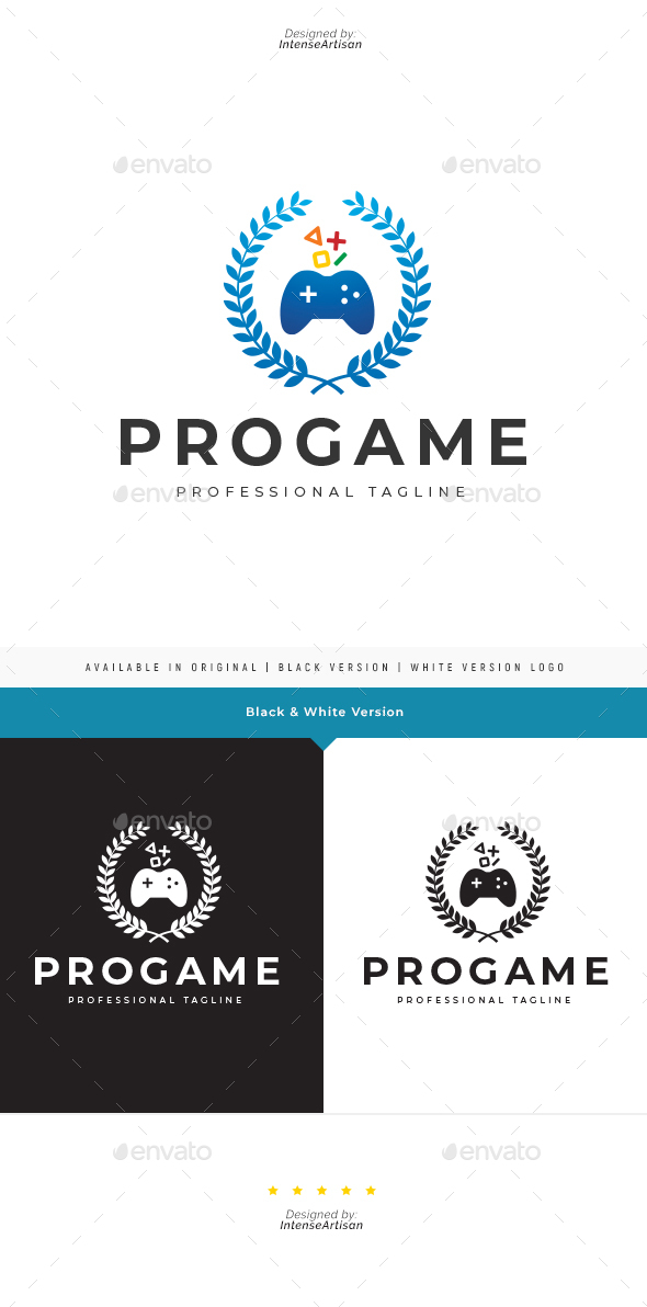 Pro Game Logo Template