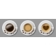 Set of Coffee Mug Top View with Coffee Beans - GraphicRiver Item for Sale