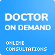 Doctor on Demand – Online Consultations Elementor Template Kit - ThemeForest Item for Sale