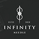 Infinity Needle Logo Template - GraphicRiver Item for Sale