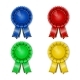 Award Rosette - Ribbon Icon Set - GraphicRiver Item for Sale