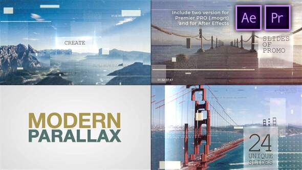 Modern Parallax Slideshow