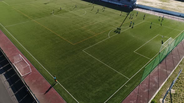 Soccer Players. Soccer Match. Soccer Stadium