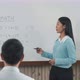Young asian teacher teaching students at classroom. - VideoHive Item for Sale
