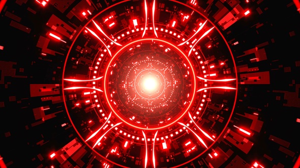 Red Gateway Sci Fi Portal