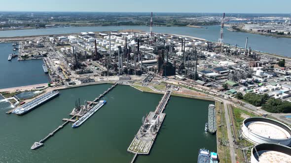 Petroleum Refinery Site Antwerpen