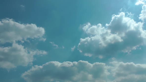 Wild Blue Sky Clouds