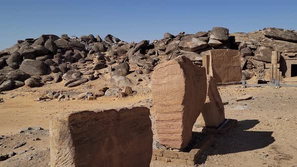 Kalabsha Temple on an island in Nubia next to Lake Nasser, Aswan, Egypt.