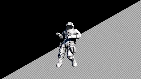 8K Astronaut Dancing alt