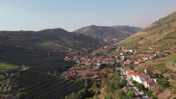 Village and Vineyards. Douro, Portugal