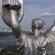 Motherland Monument from behind - VideoHive Item for Sale