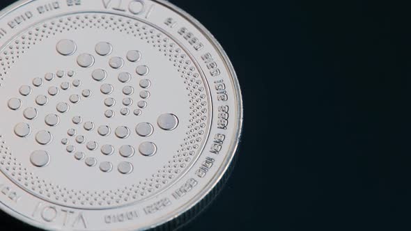 Cryptocurrency  Cardano Coin Rotates