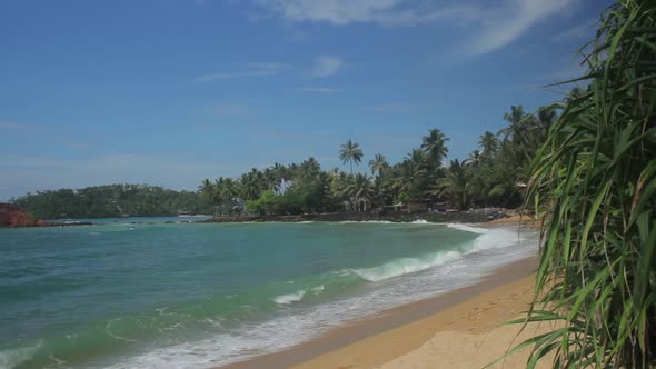 Sri Lanka Ocean Seascape Sea Shore. Landscape.