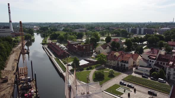 Klaipeda Lithuania city center