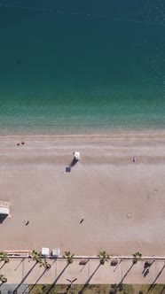 Beach at the Seaside Resort Town