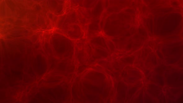 DNA & Blood Cell, 4k Red Background