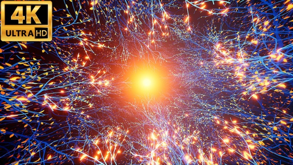 Neon Light Tunnel 4k alt