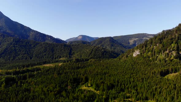 Beautiful Landscape on the Lake Offensee in the Mountains in Upper Austria Salzkammergut