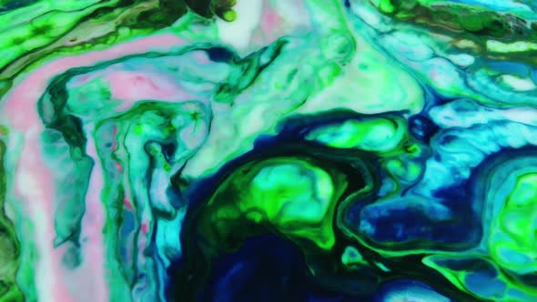 Abstract Dreamy Spreading Paint Swirling Explosion Background alt