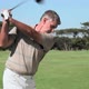 Mature man playing golf on golf course - VideoHive Item for Sale