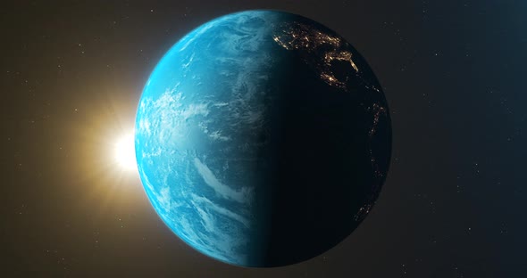 Realistic Earth Sunsire