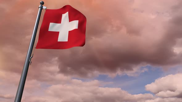 Switzerland Flag 4K