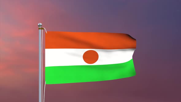 Niger Flag 4k