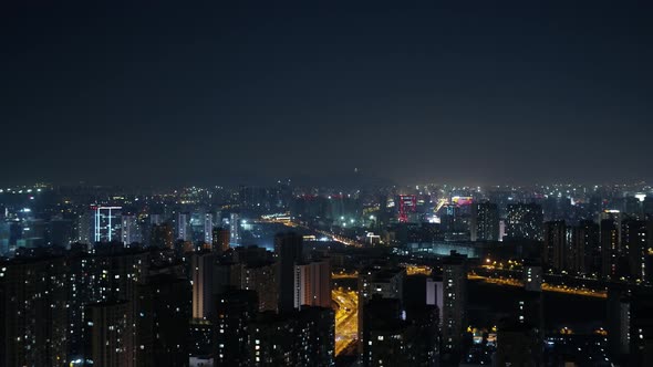 Panoramic  city skyline