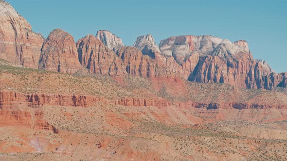 Utah Landscape Aerial 4K