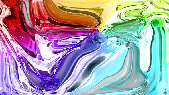 Abstract Liquid Painting Texture. This 4k Footage Graphics Motion Video