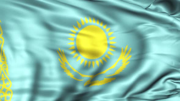 Kazakhstan Flag