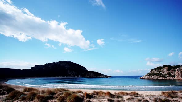 Greek Voidokilia Beach, Timelapse