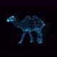 Camel wireframe particle - VideoHive Item for Sale