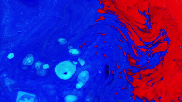 Abstract Spreading Paint Swirling And Explosion Background 5