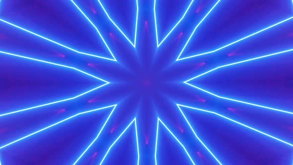 Kaleidoscope Lights Neon background