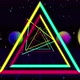 Triangle Neon 03 4k  - VideoHive Item for Sale