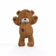 Teddy Bear Greeting on White Background  - VideoHive Item for Sale